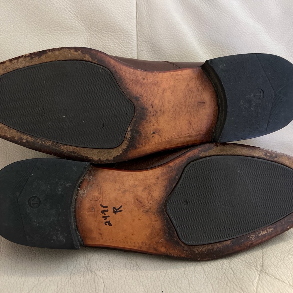 Vintage Dior Men's Brown Leather Loafers - Picture 5 of 6